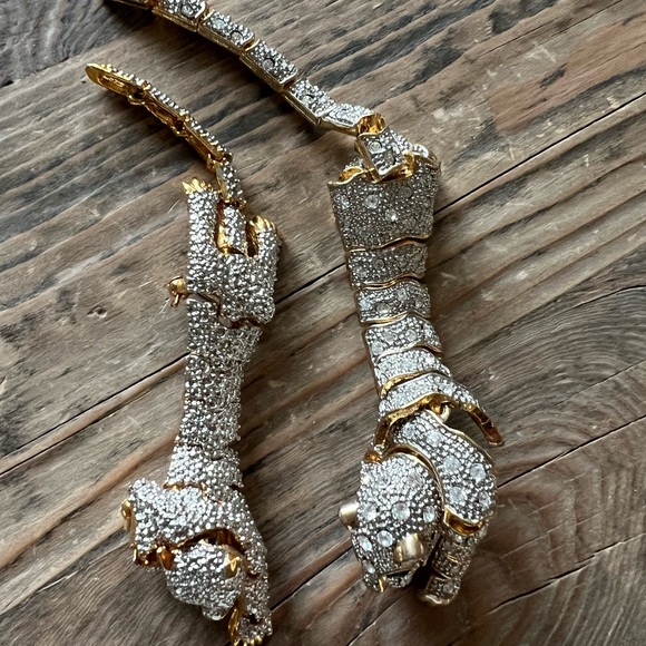 Pair of Panther Brooches - Picture 2 of 4